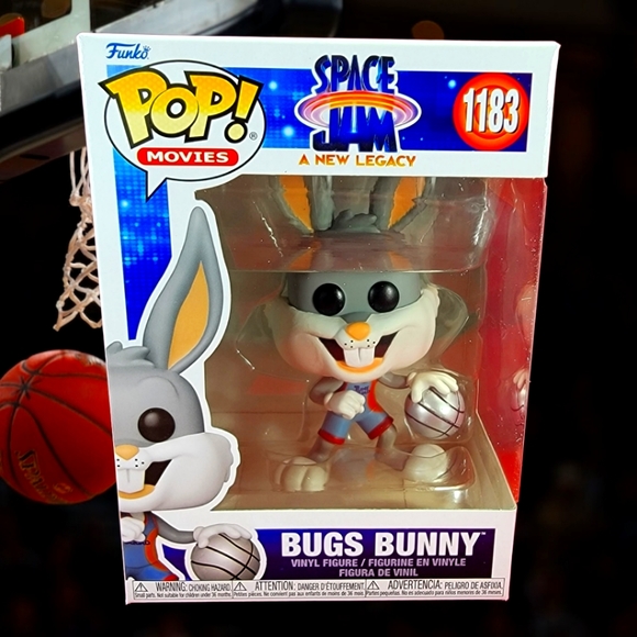 Bugs bunny funko # 1183 (nib) Brand new space jam a new legacy bugs bunny funko - Picture 1 of 7